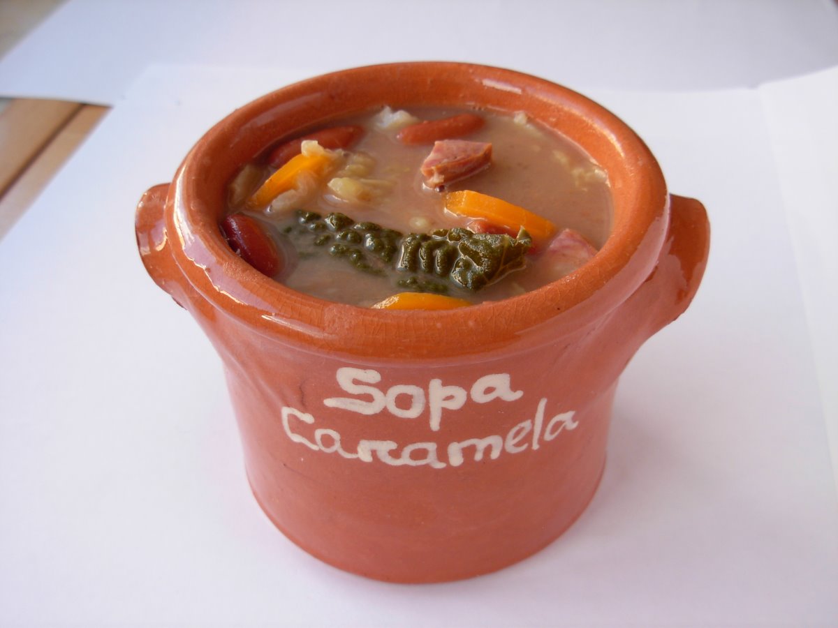 sopa caramela